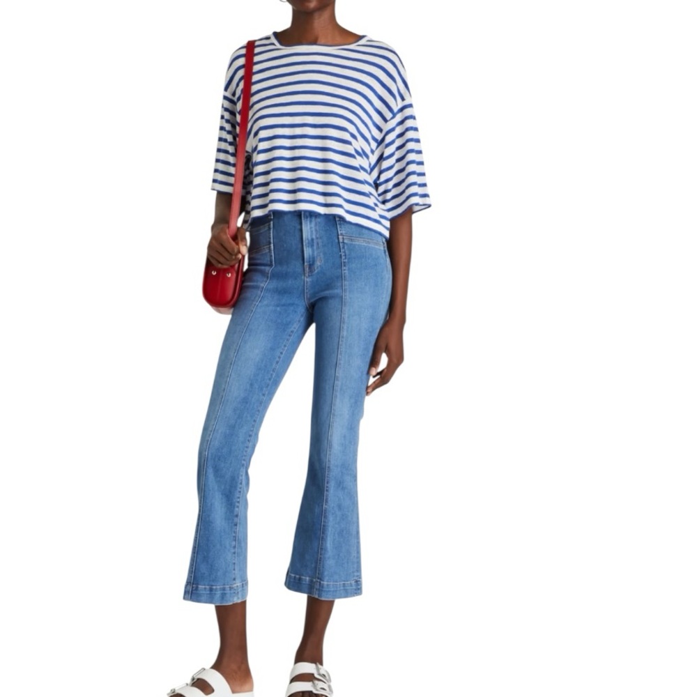 VERONICA BEARD Carson High Rise Kick Flare Jeans - Women’s Size 27 - New